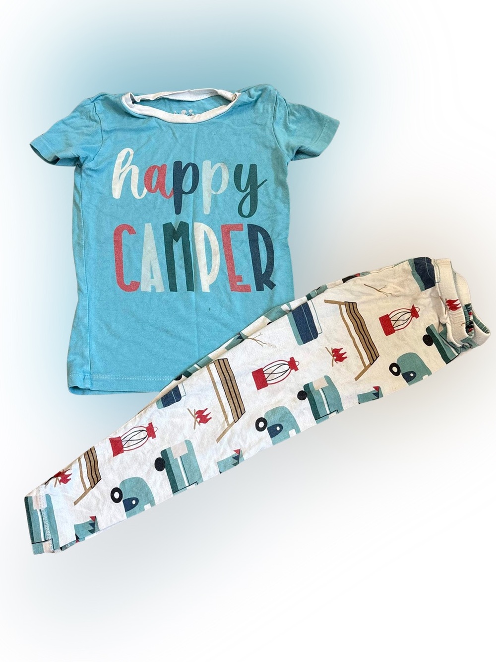 3/$20: Kickee Pants Happy Camper Pajama Set